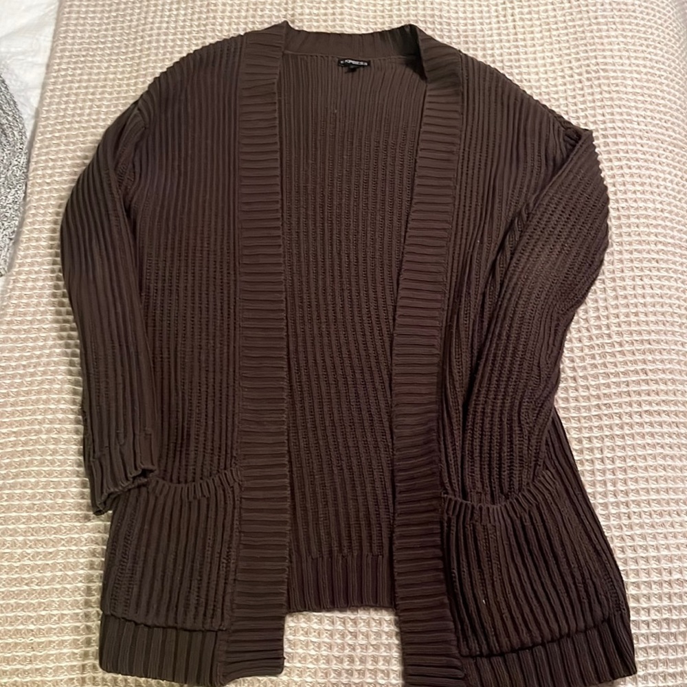 Dark Green Cardigan